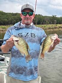 Fall crappie trip Aaron