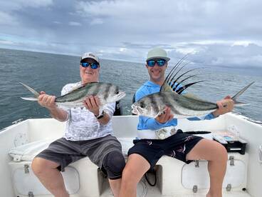  Morning trips 3 roosters fish 