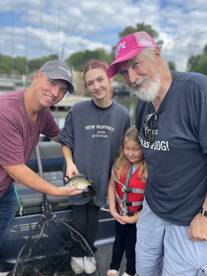 Family fun catching panfish