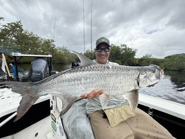 My Guy was itching for a Tarpon. We scratched!