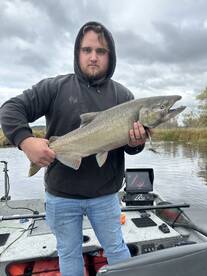 Salmon fishing has been holding strong!
