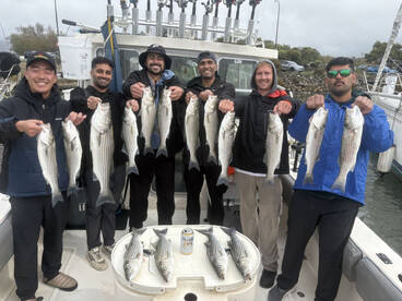 Wide open bite! Stripers on fire!