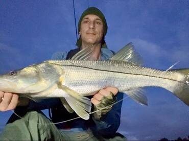 Wind. Rain. Snook