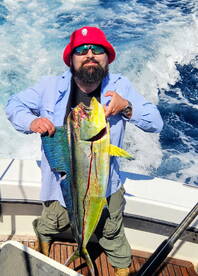 Mahi catch! Shark took the tuna.