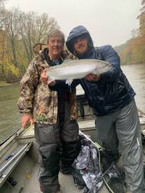 Steelhead fishing on the big manistee ri