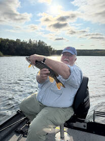 Pike and bass action