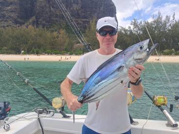 Back with a skipjack