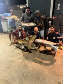 Don't fish on a small center console. Fi