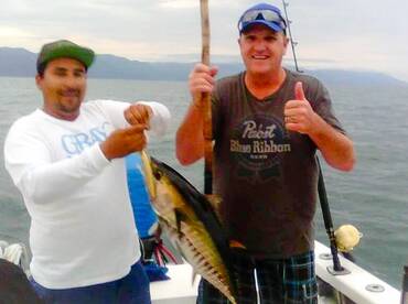 Yellowfin Tuna are on the menu! Let's go