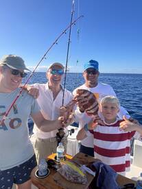 Fantástica tarde de pesca 