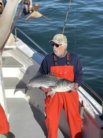 Great day of striper fishing