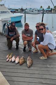 Little sporty out today but Reef was on 