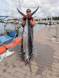 Good weather / fish biting .