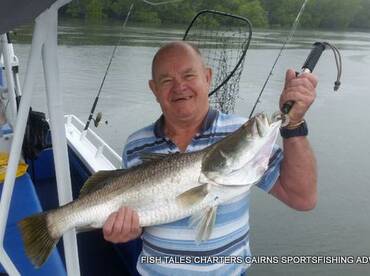 Estuary fishing in Trinity Inlet, Cairns