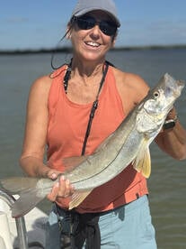Snook are biting in the bacountry  