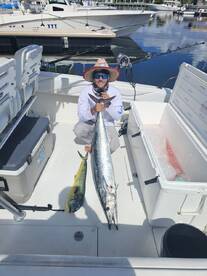 Wahoo and mahi mahi for dinner 