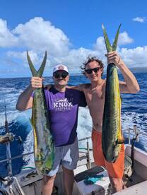 The fish are biting and conditions look 