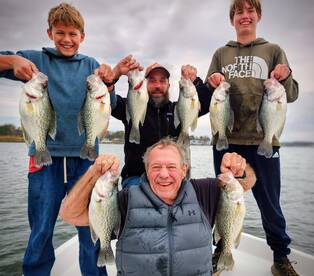 Record Morning of CRAPPIE Fishing 