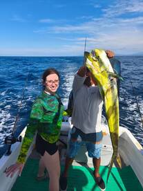 Mahi mahi is around and big!!