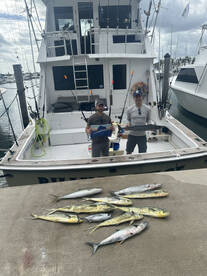 Rough seas, great fishing