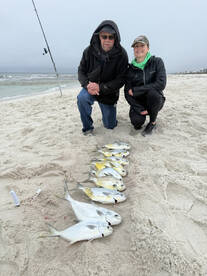 December pompano limits!