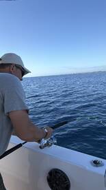 Trolling and bottom fishing 