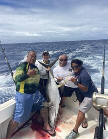 2 big tunas and a nice skip 