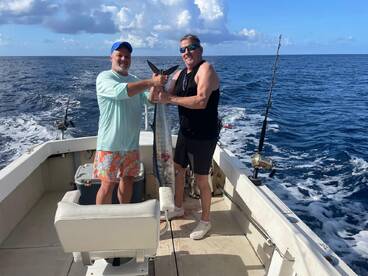 Wahoo gave him a good fight 