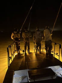 Winter Flounder gigging