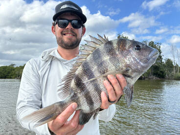 Shallow water fishing in the backcountry
