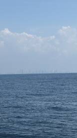 8 miles away from the coast. Trolling wa