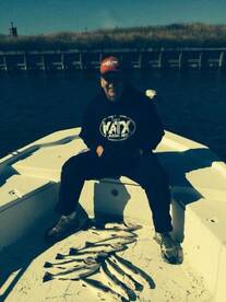 Very Windy day on the lake but we manage