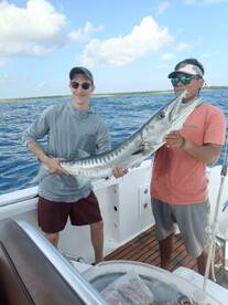 Trolling and bottom fishing