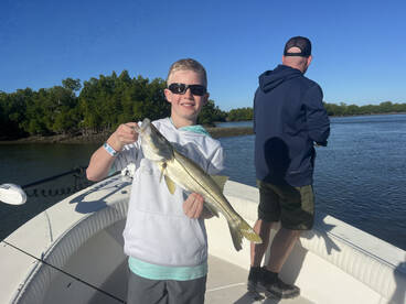 First snook for the whole family