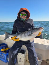 Trophy rockfish being caught On The Run