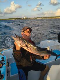 Kingfish Victory in Rough Seas