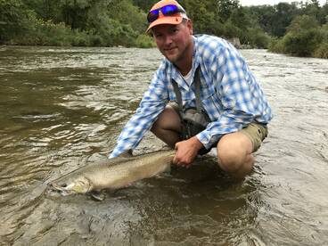 Finally fall is here and so are the fish