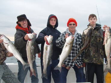 NOV.8.. OVER 50 STRIPED BASS TODAY FOR T