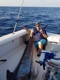 500 + lb Black Marlin report