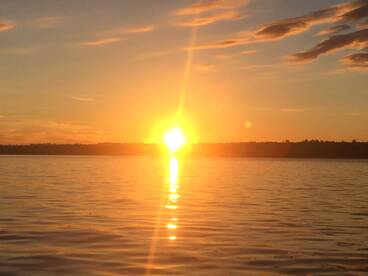 Beautiful morning on the bay