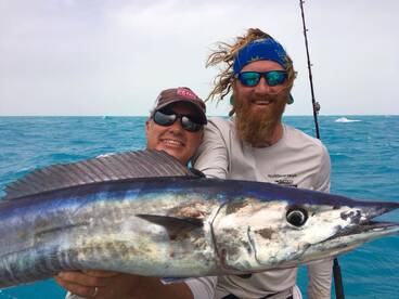 A wahoo on a headboat? No way!~