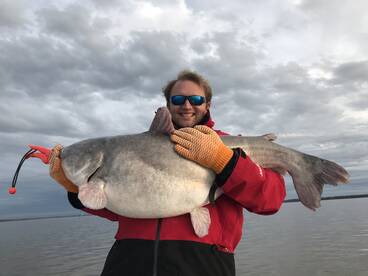 Incredible fishing for TROPHY BLUES!