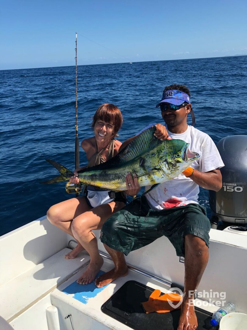 Evelyn and her Mahi
