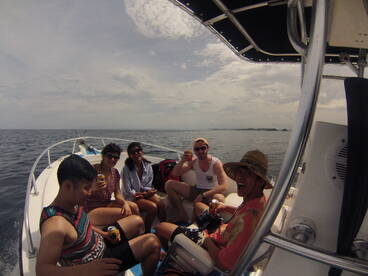 Beach hopping and bottom fishing!