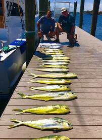 Great Mahi fishing aboard 57’ Geno V