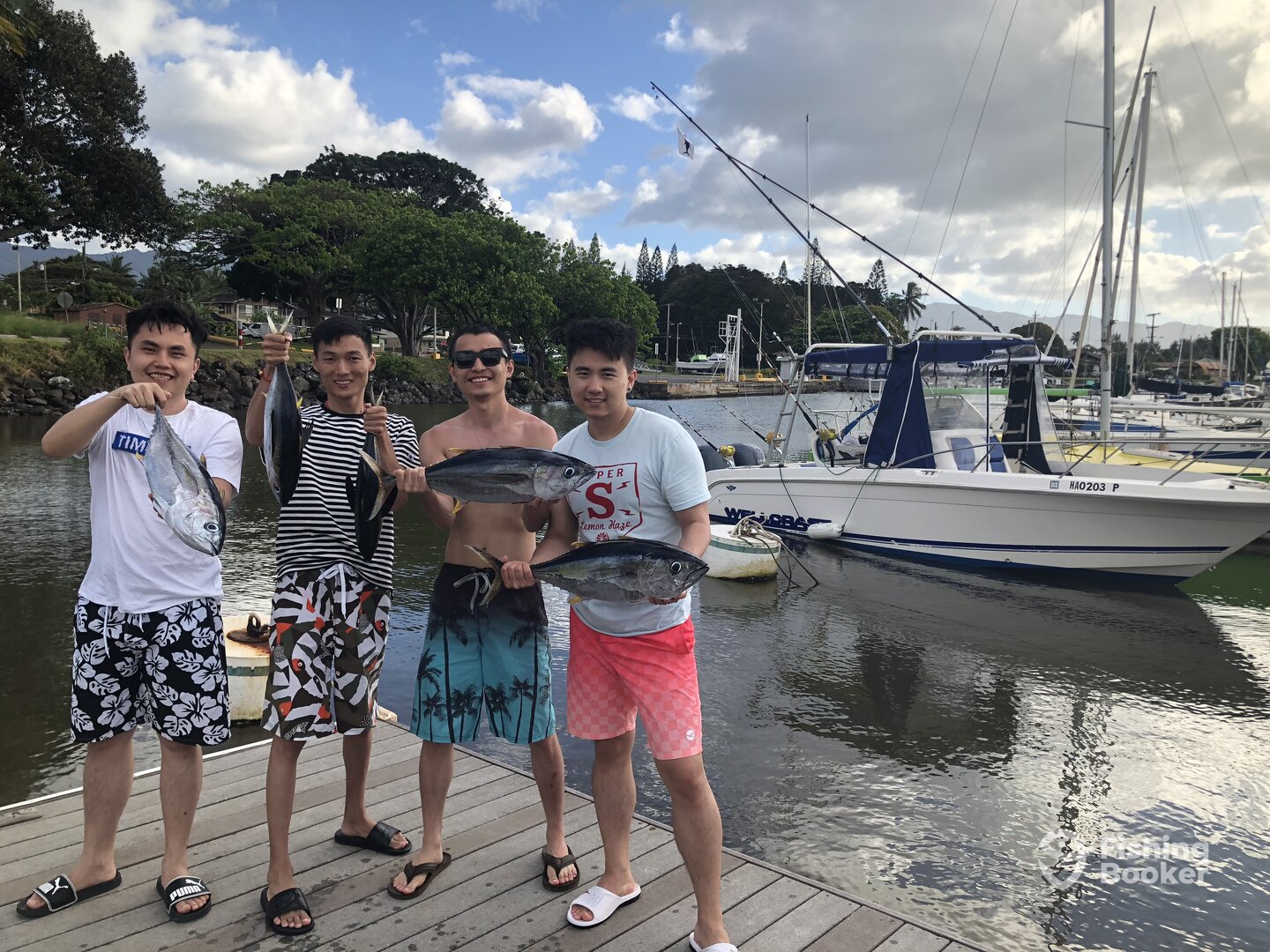 Another satisfied group of guests