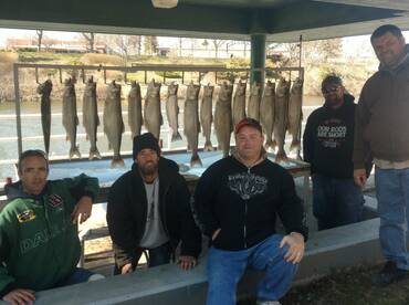 Spring fishing is on fire