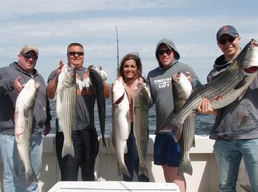 APRIL 17- LIMIT CATCH  STRIPED BASS