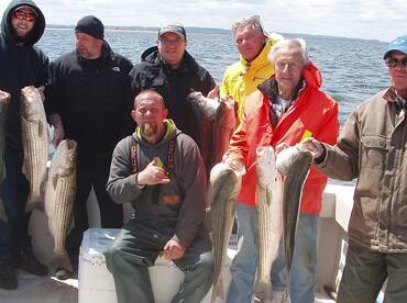 APRIL 29- RED HOT STRIPED BASS FISHING!