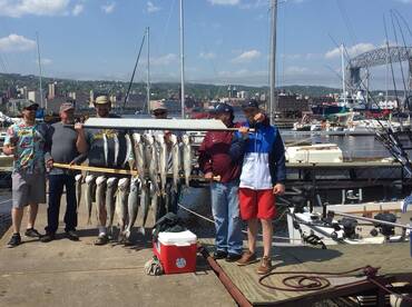 Hot fishing in Duluth right now!